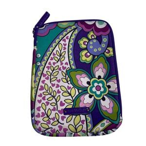 Vera Bradley Purple Floral iPad eReader Sleeve Case